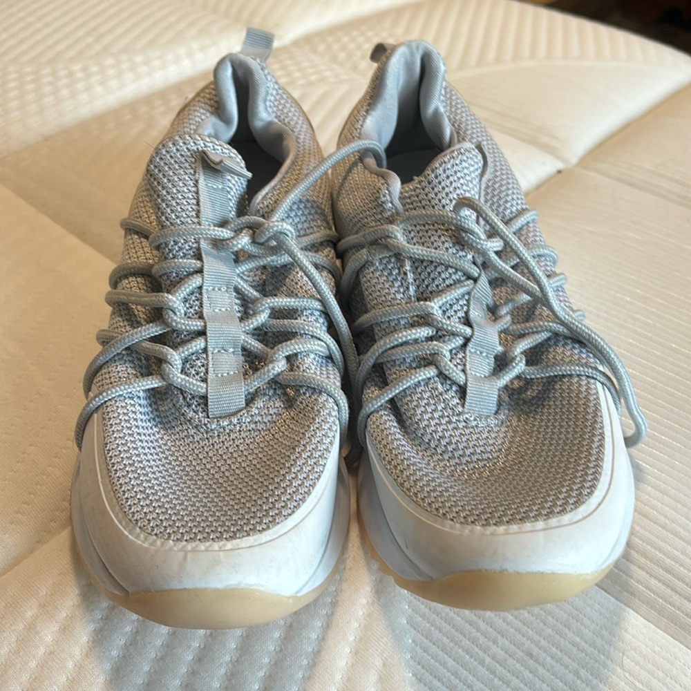 Grey sneakers